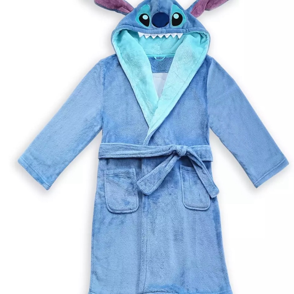 Stitch Plush Costume Robe for Women Size L